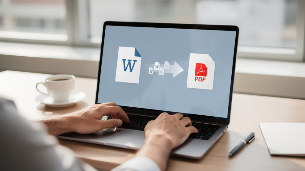découvrez comment convertir facilement un document word en pdf sans utiliser de logiciel, grâce à des méthodes simples et rapides en ligne ou via votre ordinateur.