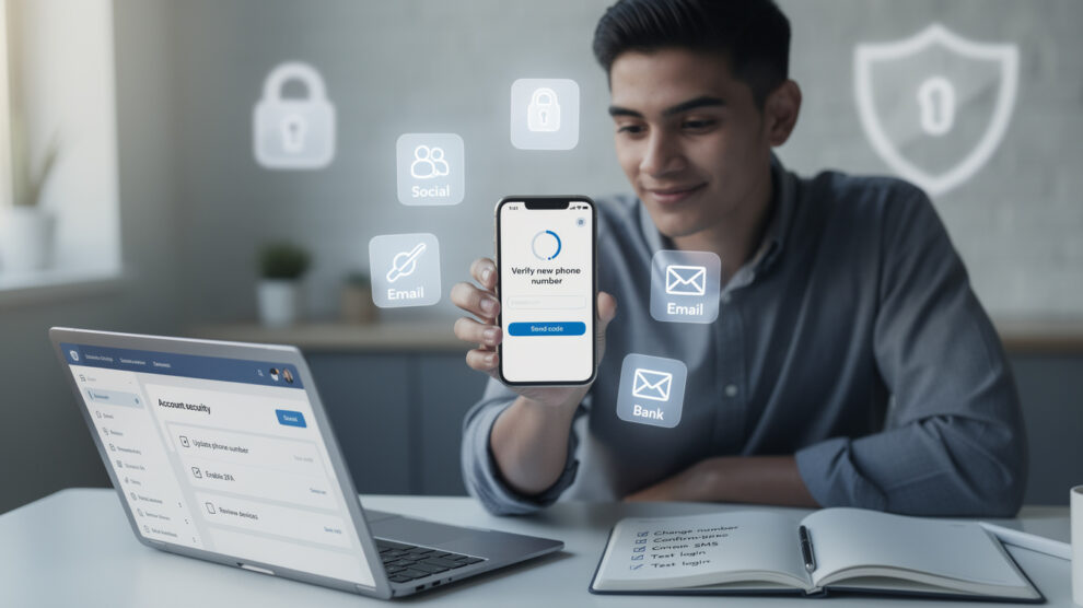 découvrez les meilleures astuces pour sécuriser vos comptes en ligne lors du changement de votre numéro de téléphone et éviter les risques de piratage.