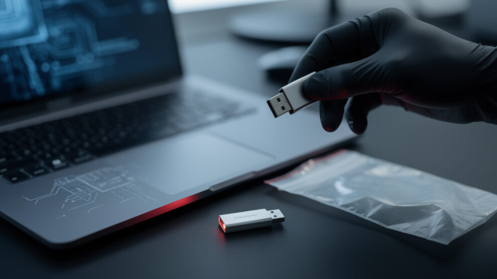 découvrez pourquoi une clé usb inconnue peut infecter votre appareil et comment l’analyser sans risque avant de la brancher.
