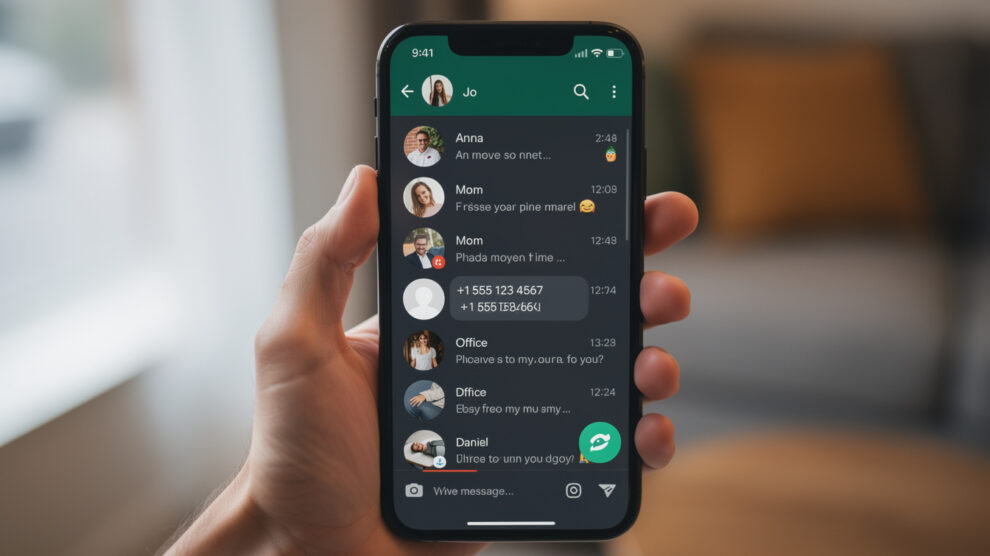 découvrez les raisons pour lesquelles un contact whatsapp peut apparaître sans nom et comment résoudre ce problème facilement.
