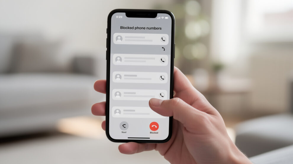 découvrez où consulter la liste des numéros bloqués sur votre téléphone et comment gérer facilement les contacts indésirables.